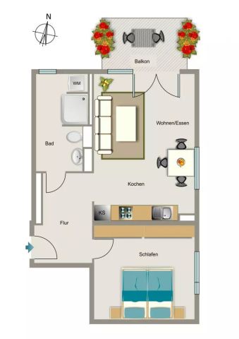 Bettina-von-Arnim-Straße 9, 50321 Brühl - Photo 5