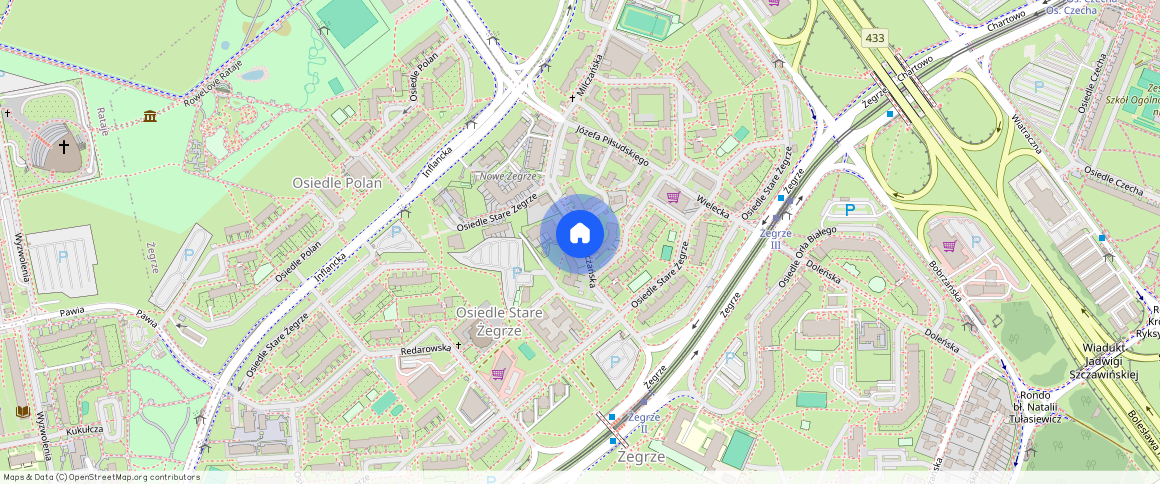 Poznań Rataje, Stare Żegrze