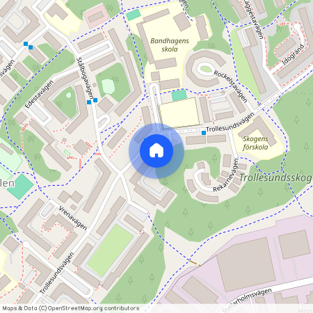 Trollesundsvägen 73, Högdalen