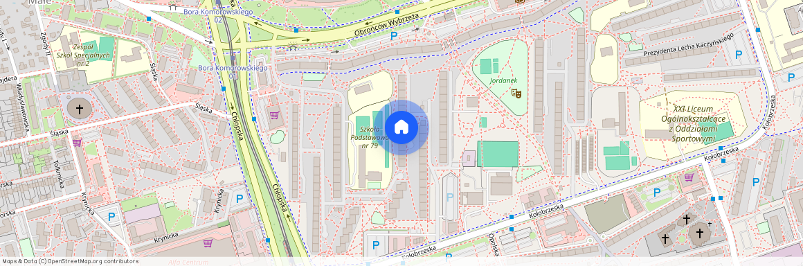 ul. Kołobrzeska, Przymorze Wielkie, Gdańsk, pomorskie