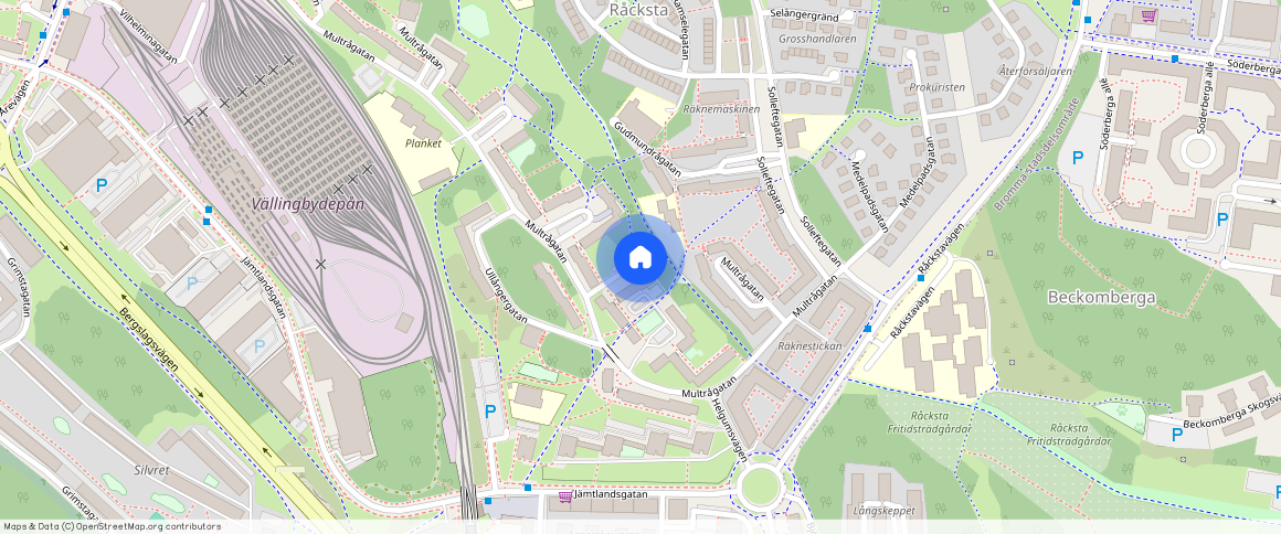 Råcksta, Stockholm, Multrågatan 68