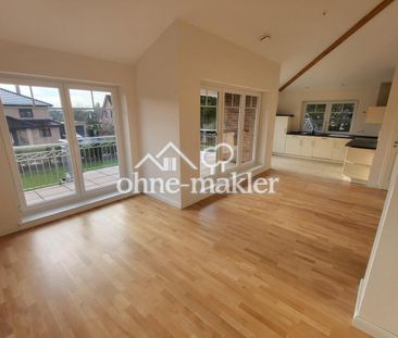 Moderne 3-Zimmer-Komfortwohnung mit Dachterrasse in Fleestedt - von... - Photo 1