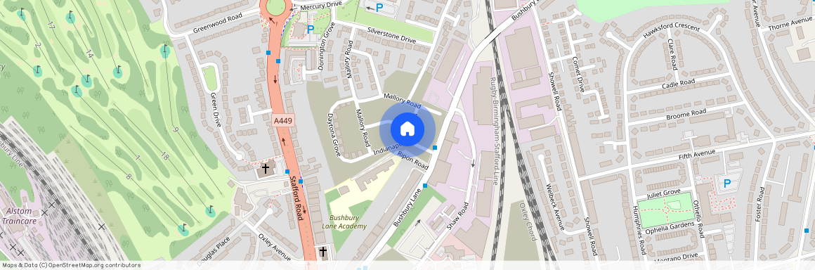 Indianapolis Gardens, Wolverhampton