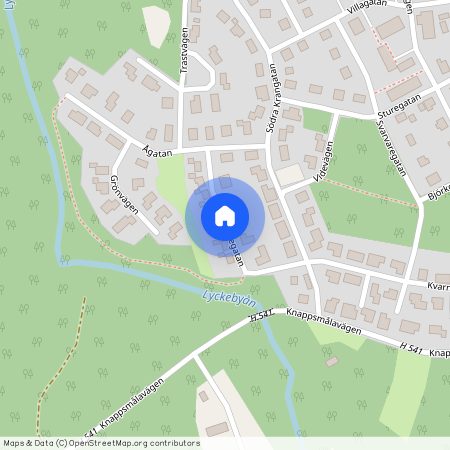 Målaregatan, Lindås