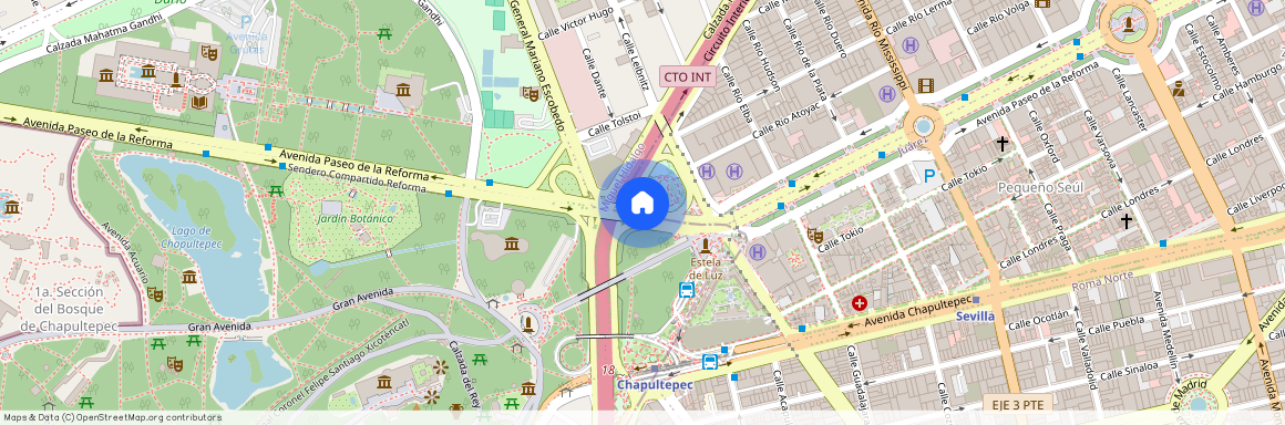 Paseo de la Reforma, Colonia Cuauhtémoc, C.P. 06500, Df / Cdmx