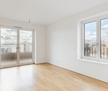 Wohnen am Rosenhügel im Wildgarten: 3-Zimmer-Neubau-Wohnung mit Bal... - Photo 6