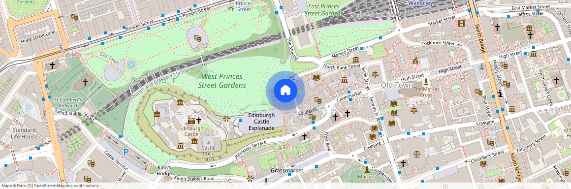 Ramsay Garden, Old Town, Edinburgh, EH1