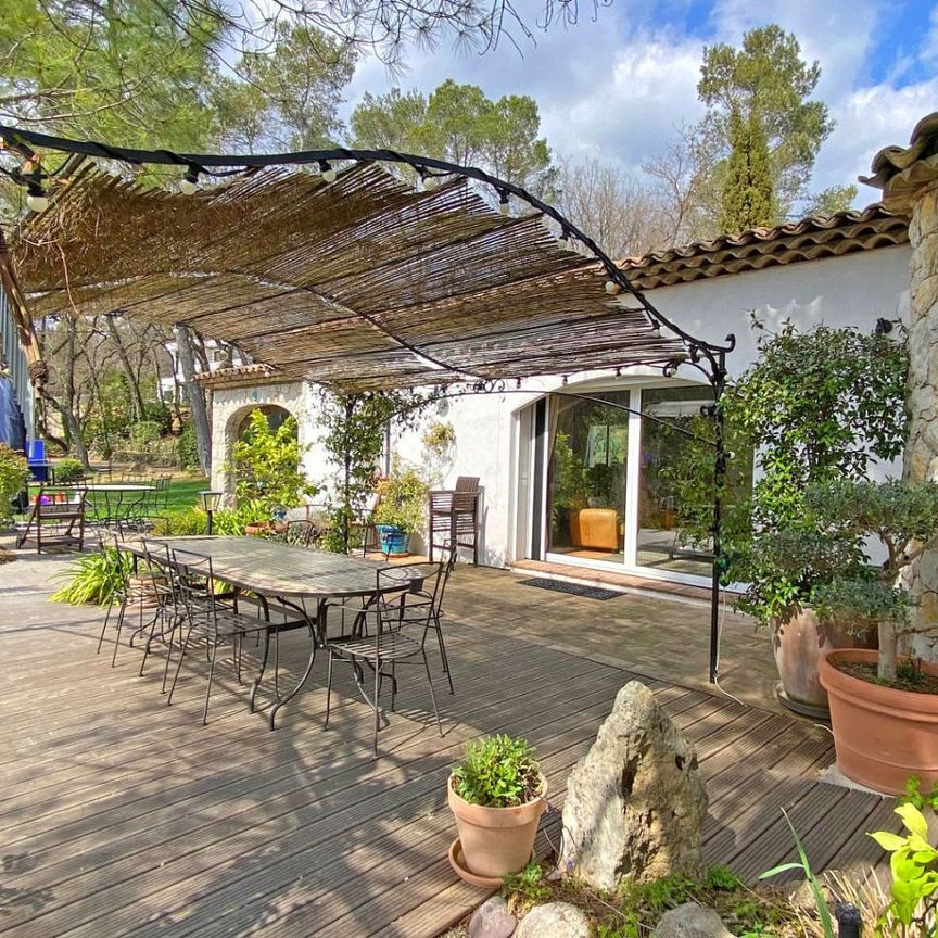 Cote d'Azur A louer, Valbonne, Maison de famille, un petit paradis pour les enfants - Photo 1