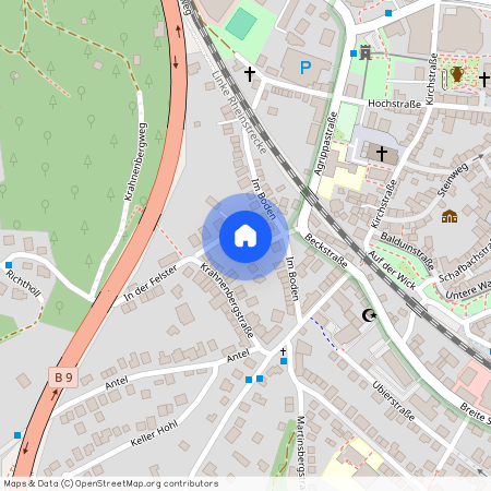 Krahnenbergweg, 56626, Krahnenbergweg    Andernach