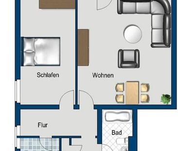 Unsere neue Wohnung: 2-Zimmer-Wohnung Meckenheim - Foto 1