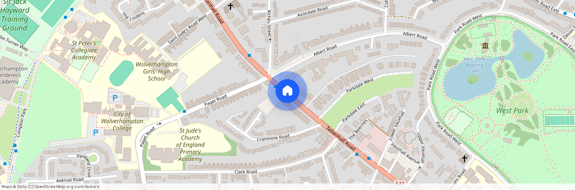 Tettenhall Road Wolverhampton, WV3 9NJ