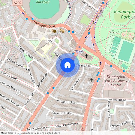 Clapham Road, Oval, London, SW9