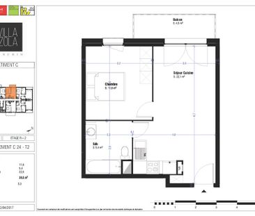 Location Appartement 2 pièces 39m² RONCHIN 59790 - Photo 3