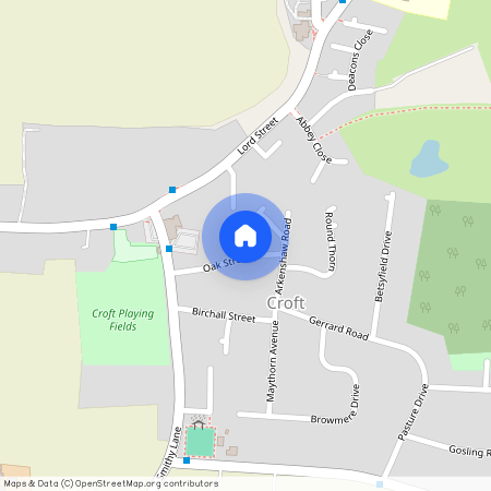 Oak Street, Croft, WA3