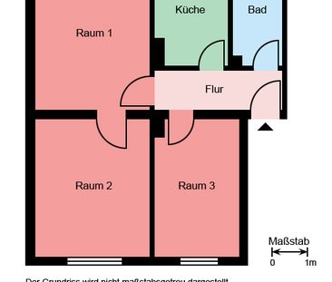 Demnächst frei! 3-Zimmer-Wohnung in Witten Herbede - Photo 3