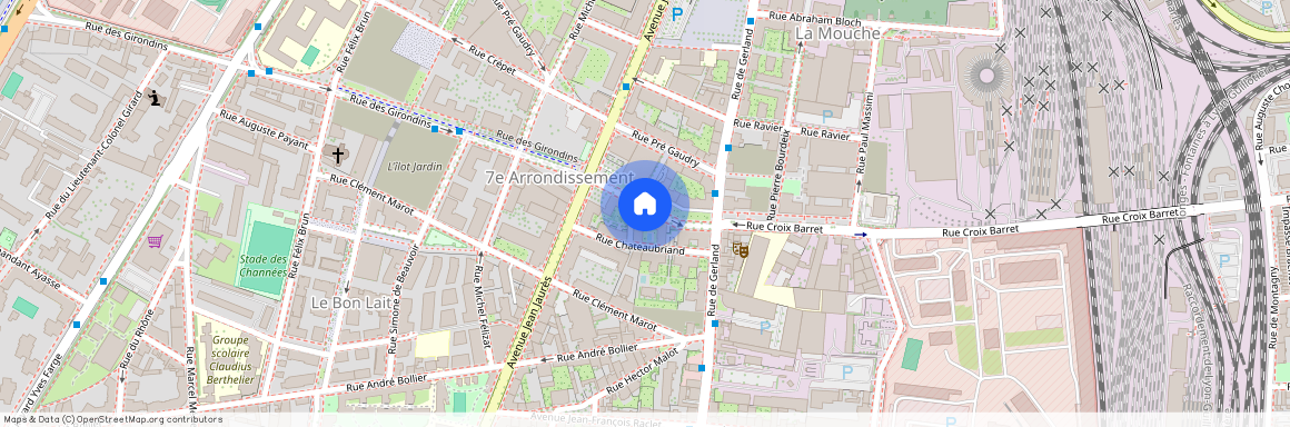 14 rue M. Madeleine Fourcade, 69007, Lyon