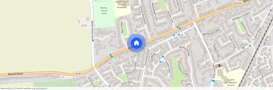 Bourne Road, Spalding, PE11