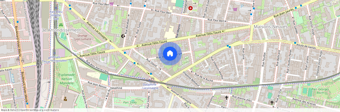 Rue de la Métallurgie, Francja, Lyon