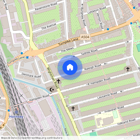Flat 2, 19 Raleigh Road