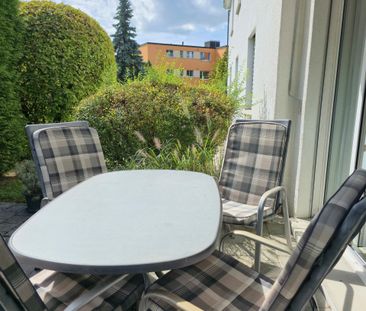 Helle 1.5-Zimmer-Wohnung mit Gartensitzplatz und Einstellhallenplatz - Foto 5