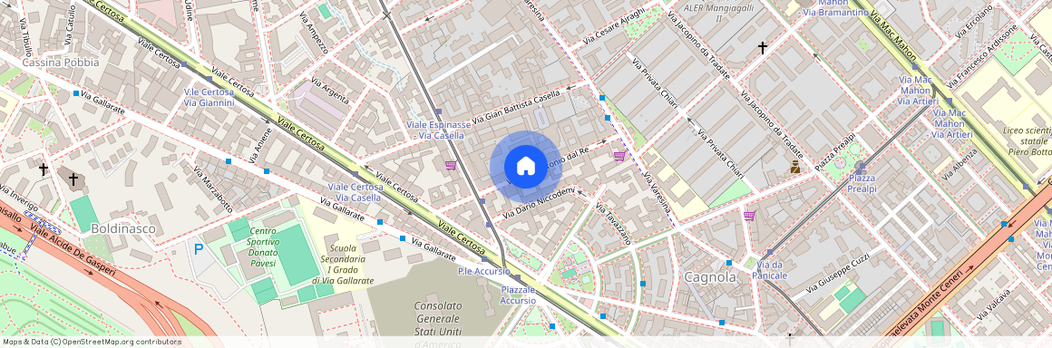 Via Marcantonio dal Re, Milan, Lombardy 20156