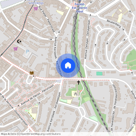 Avenue Kersbeek 96 bus 6, 1190, Vorst