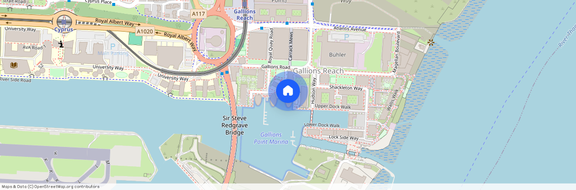 Albert Basin Way, E16, Gallions Reach, London, E16
