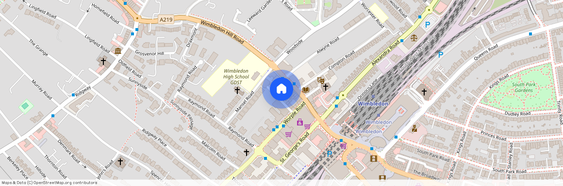 Wimbledon Hill Road, Wimbledon, London, SW19