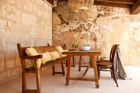 Finca con casa de diseño mallorquin amueblada, 5 dormitorios y piscina en Llucmajor - Photo 4