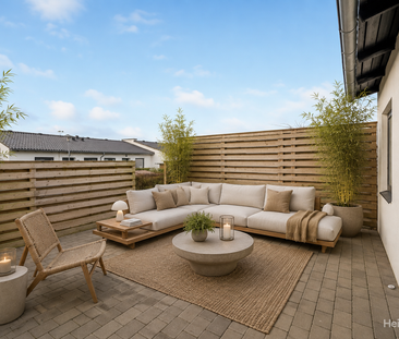 Velindrettede rækkehuse med stor terrasse og egen have - Photo 5