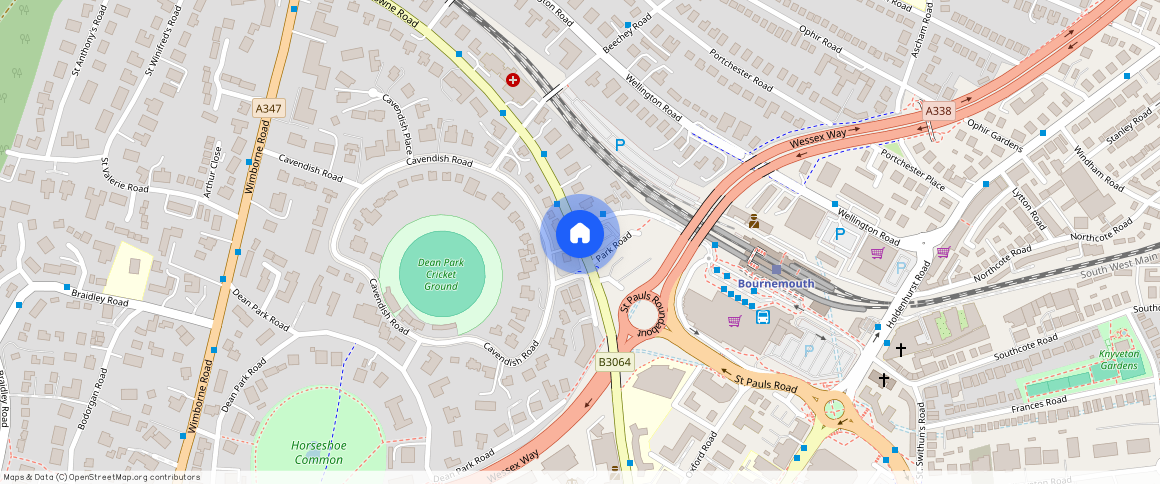 Lansdowne Road, Bournemouth, BH1