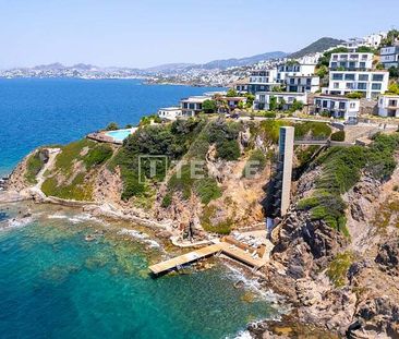 Moblerad lägenhet med havsutsikt i ett komplex i Bodrum Geris - Foto 5