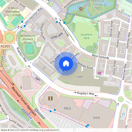 Southern Way, Greenwich