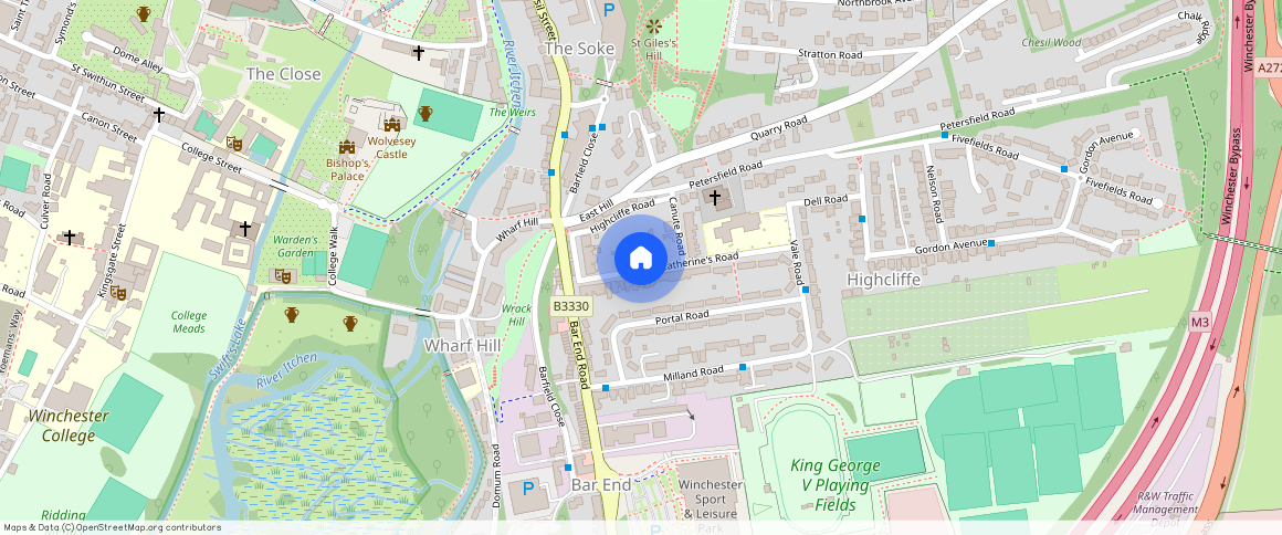 SO23 0PP, Winchester