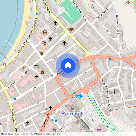 North Parade, Aberystwyth