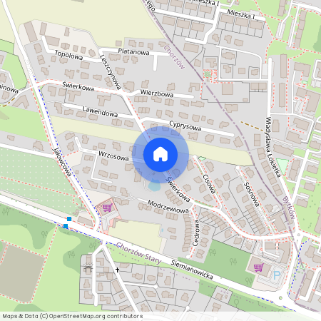 ul. Świerkowa, Chorzów Stary, Chorzów, śląskie