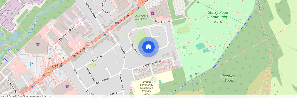 CanterburyField Avenue, CT1 1TS, Canterbury