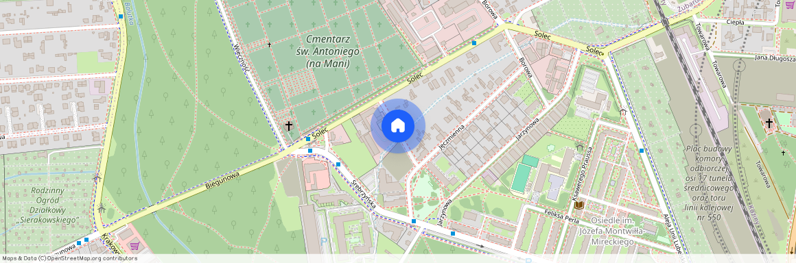 Polesie, Mania, Srebrzyńska, Łódź