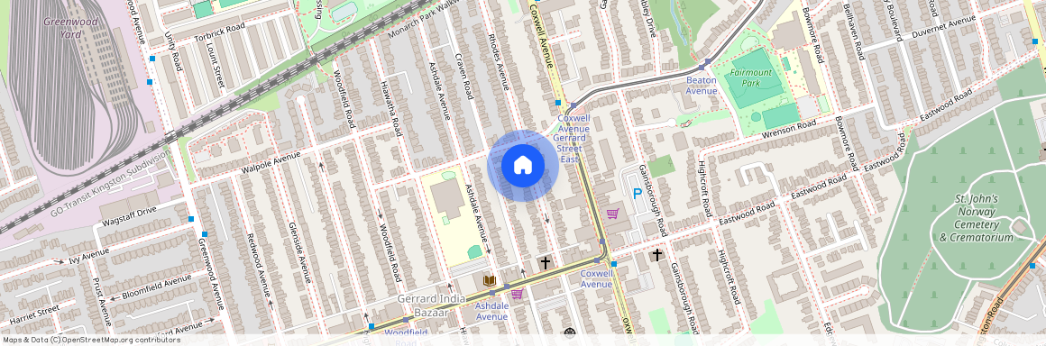 338 Rhodes Avenue Unit# Basemen, Toronto