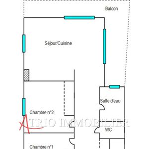 Location Appartement 3 pièces 60m² CAGNES SUR MER 06800 - Photo 3