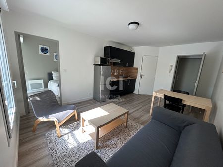 A Louer Appartement Nantes Meublé 2 Pièce(s) 32.46 M2 + Place De Parking Sécurisée - Photo 2