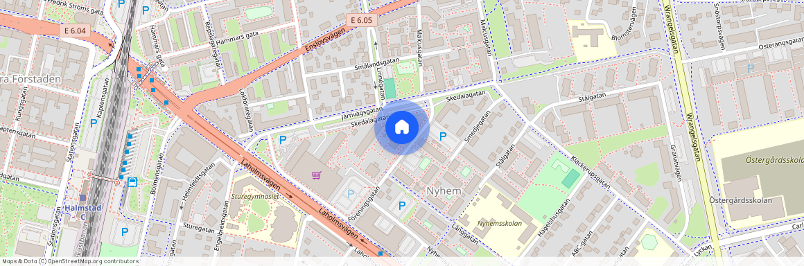 Järnvägsgatan, Halmstad