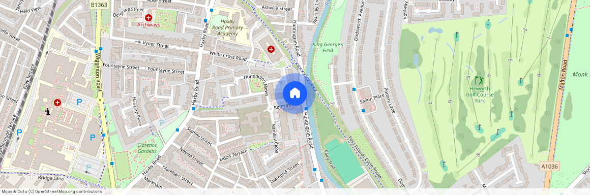 Whitecross Gardens, Huntington Road, York, YO31