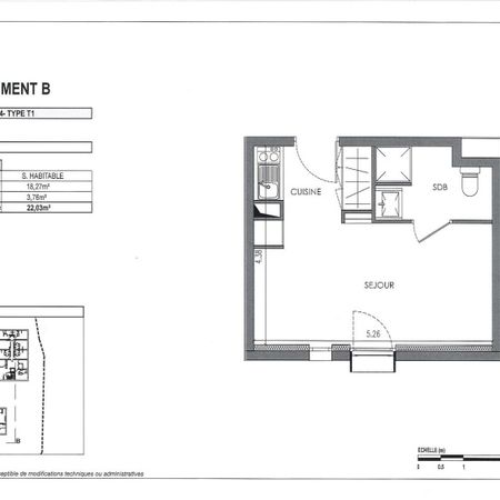 Location Appartement 1 pièce 22m² VILLENAVE D ORNON 33140 - Photo 4