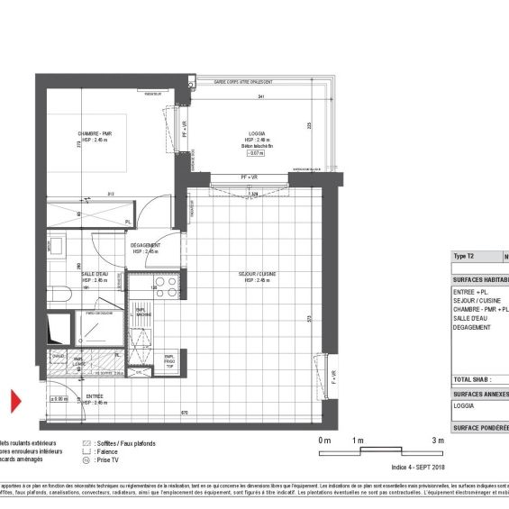 Location Appartement 2 pièces 43m² ST VINCENT DE TYROSSE 40230 - Photo 2