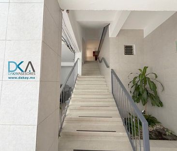 Departamento amueblado en renta | 2 rec | 1 est | Cuarto de servicio - Photo 1