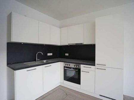 Neubau! Stilvolle 2-Zimmer-Wohnung mit Balkon & Einbauküche im Zentrum-Ost - Foto 3