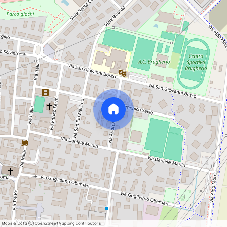 Via Andrea Doria, Brugherio, Lombardy 20861