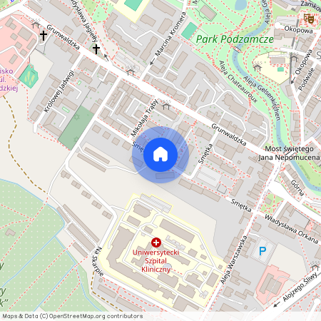 ul. Smętka, Osiedle Grunwaldzkie, Olsztyn, warmińsko-mazurskie
