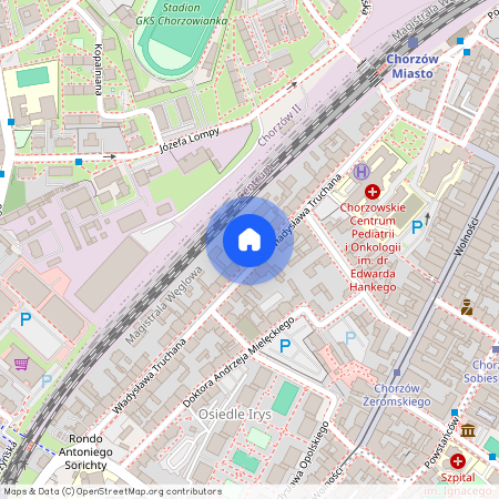 Centrum, ul. Władysława Truchana, Chorzów